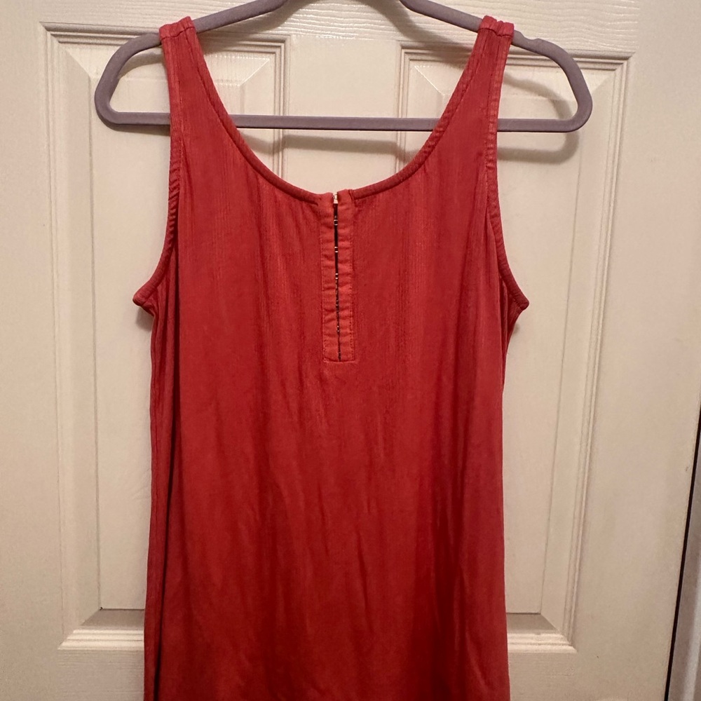 Torrid Red Sleeveless Tank Top